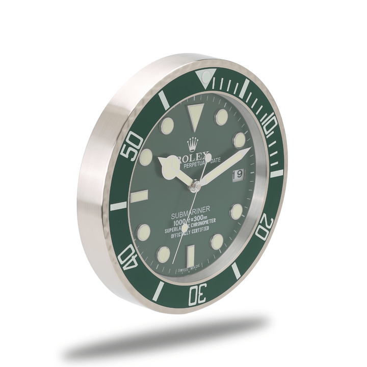 Submariner Wall Clock - Green