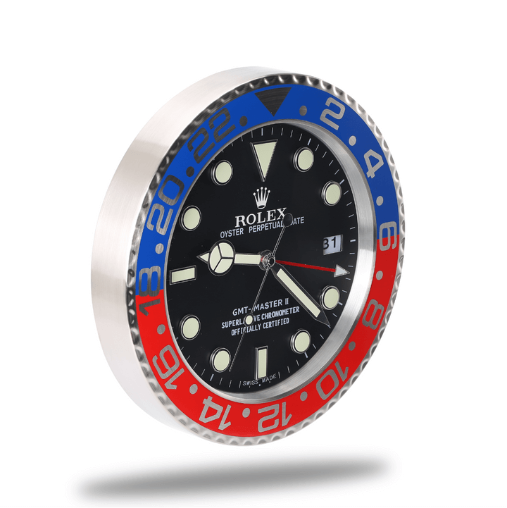 GMT Master Wall Clock - Pepsi Pop Edition