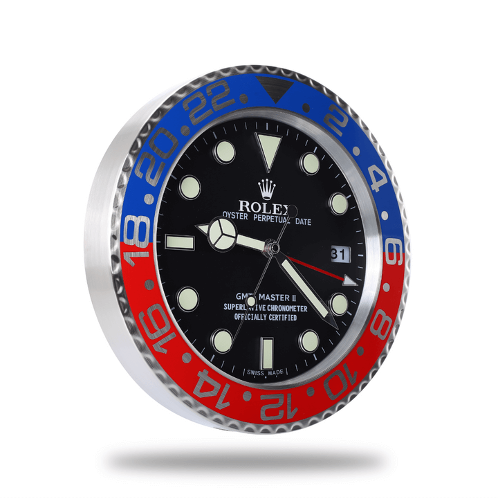 GMT Master Wall Clock - Pepsi Pop Edition