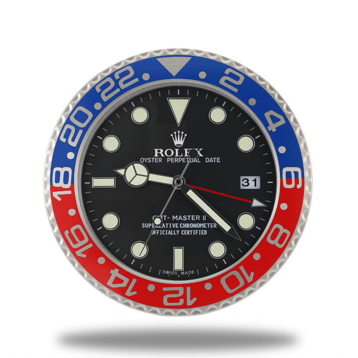 GMT Master Wall Clock - Pepsi Pop Edition