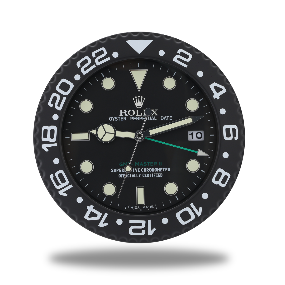 GMT Master Wall Clock - All Black