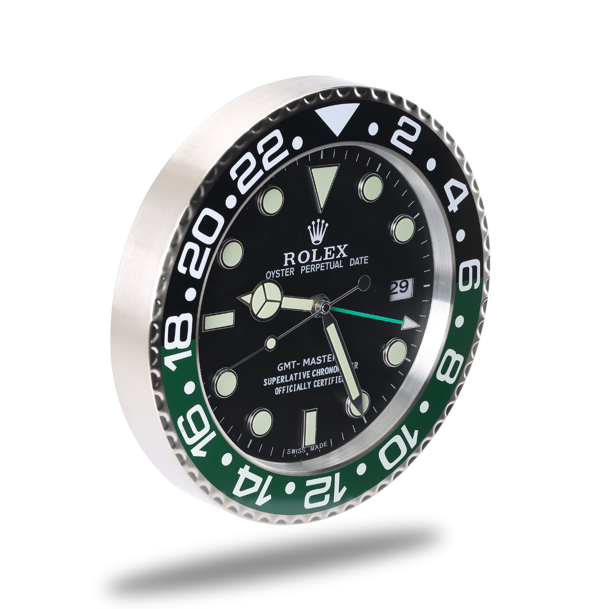 GMT Master Wall Clock - Black and Green